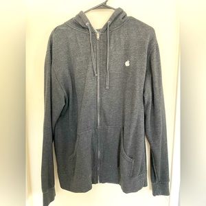 APPLE branded hoodie.